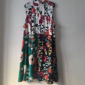 dinah collared halter tunic dress